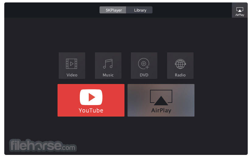 5KPlayer 6.11 (32-bit): Cập nhật nhẹ, tối ưu phát đa phương tiện