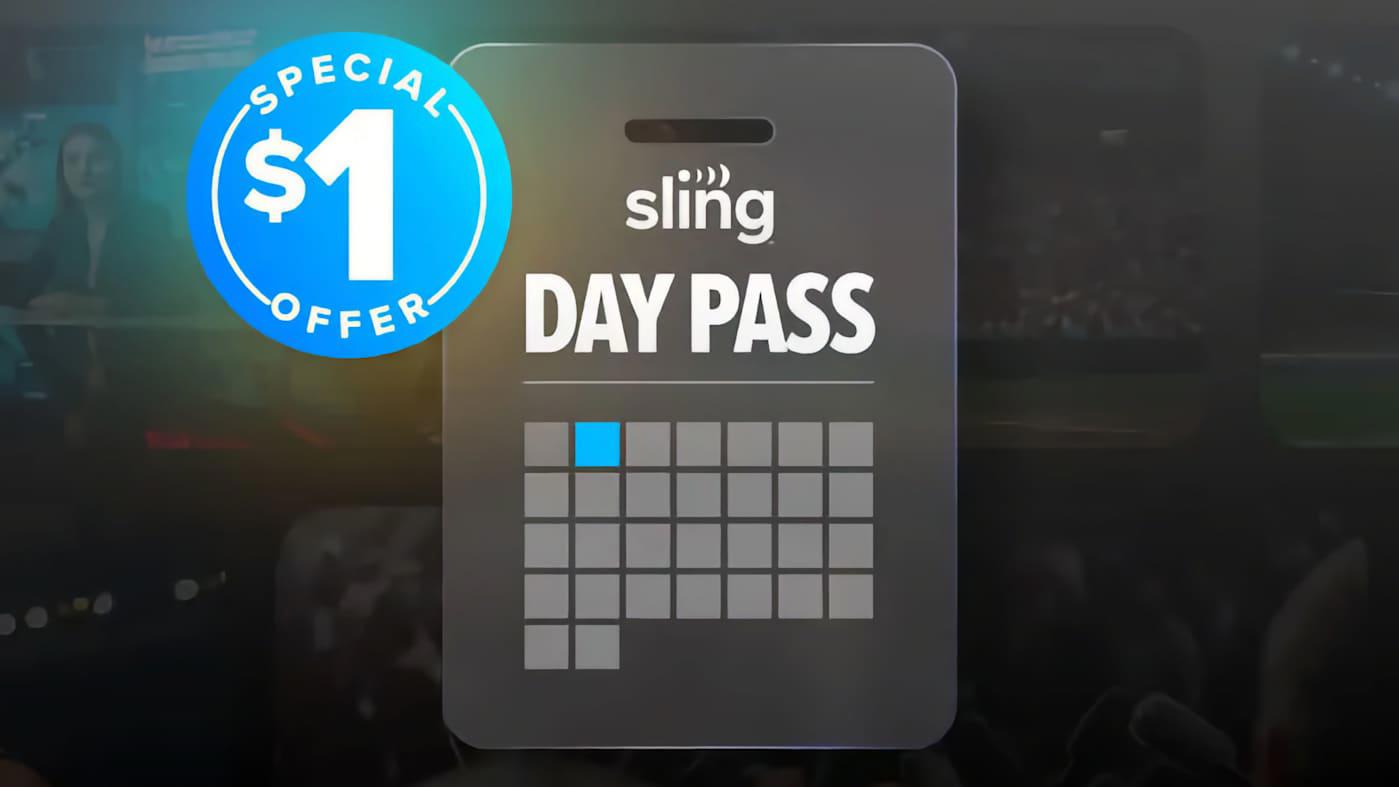 Black Friday: Sling Orange Day Pass chỉ $1