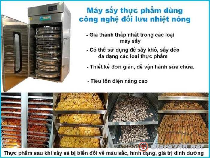 máy sấy trái cây công nghiệp