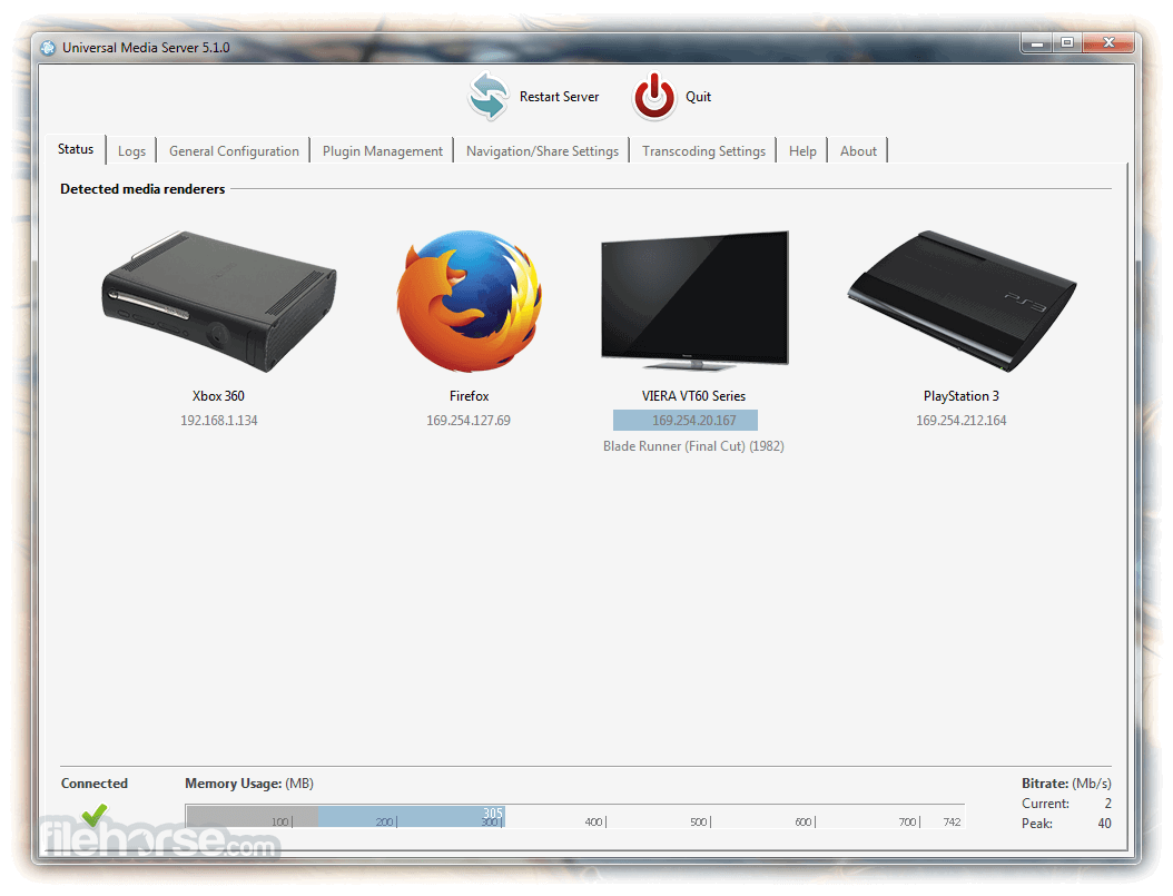 Universal Media Server 15.2.0 – Cập nhật tính năng và cải tiến