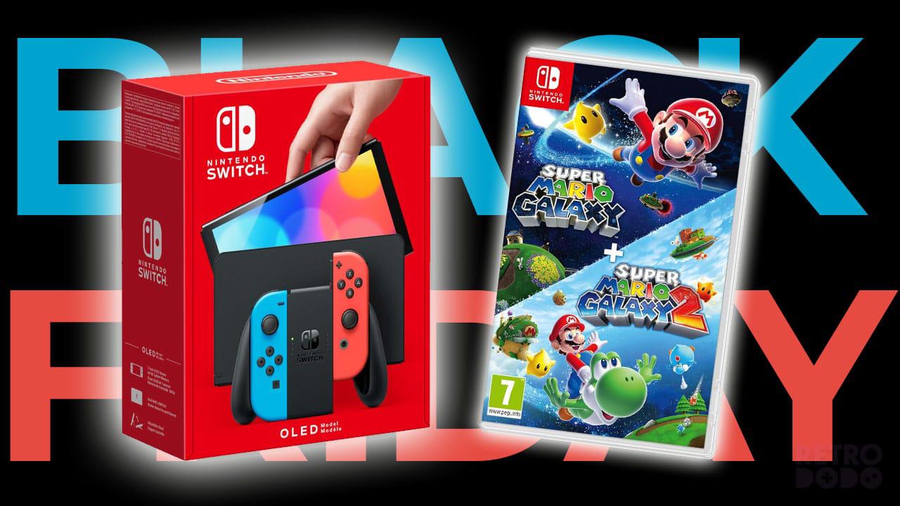 Giảm £44 cho Nintendo Switch OLED và Super Mario Galaxy trên Amazon UK