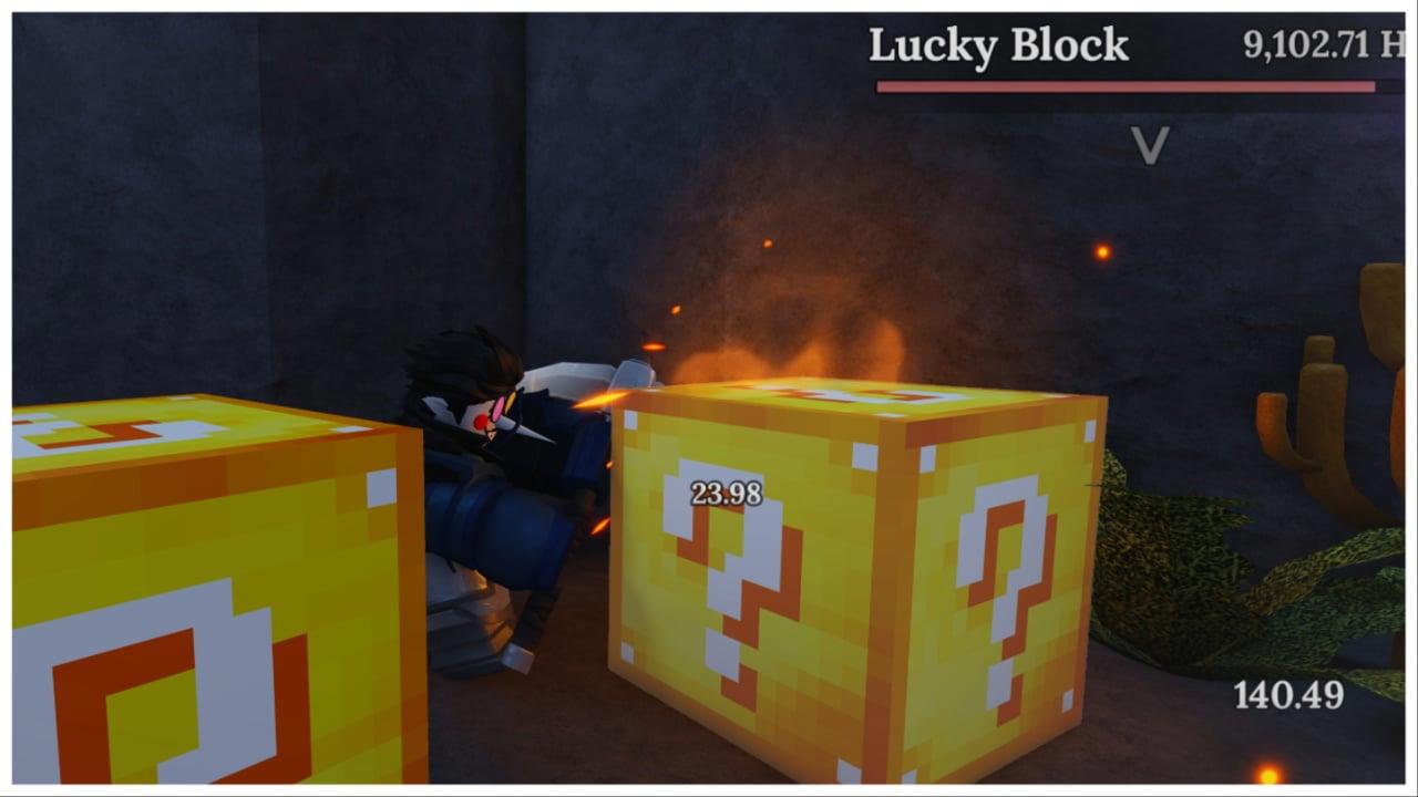Hướng dẫn tìm Lucky Blocks trong The Forge