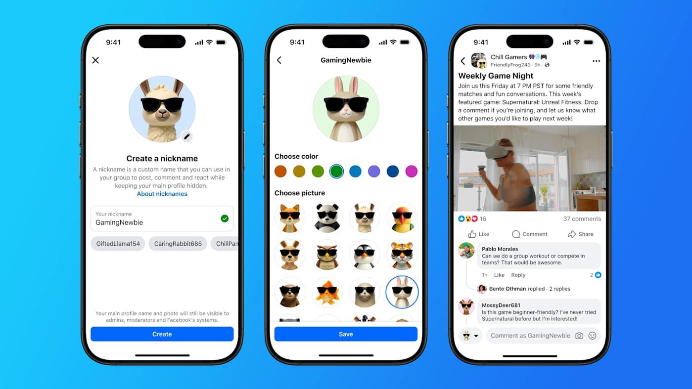 Meta đưa username vào Facebook Groups