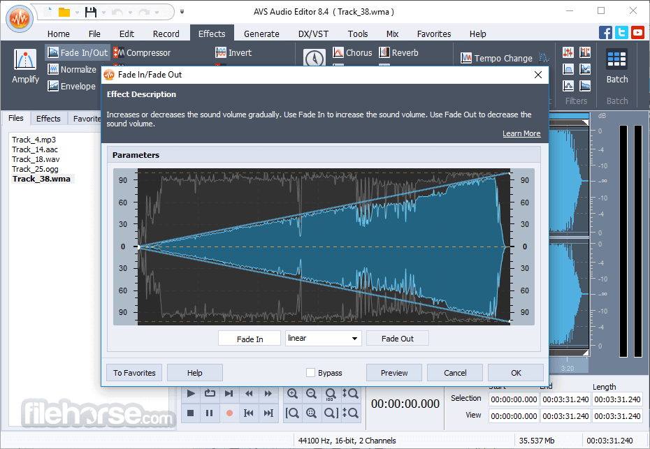 AVS Audio Editor 11.1.4.3 — Cập nhật hiệu năng và sửa lỗi