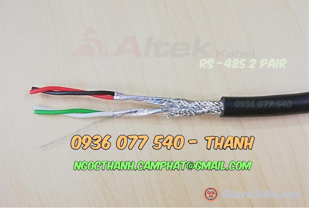 Cáp tín hiệu RS485 2P22AWG Altek Kabel