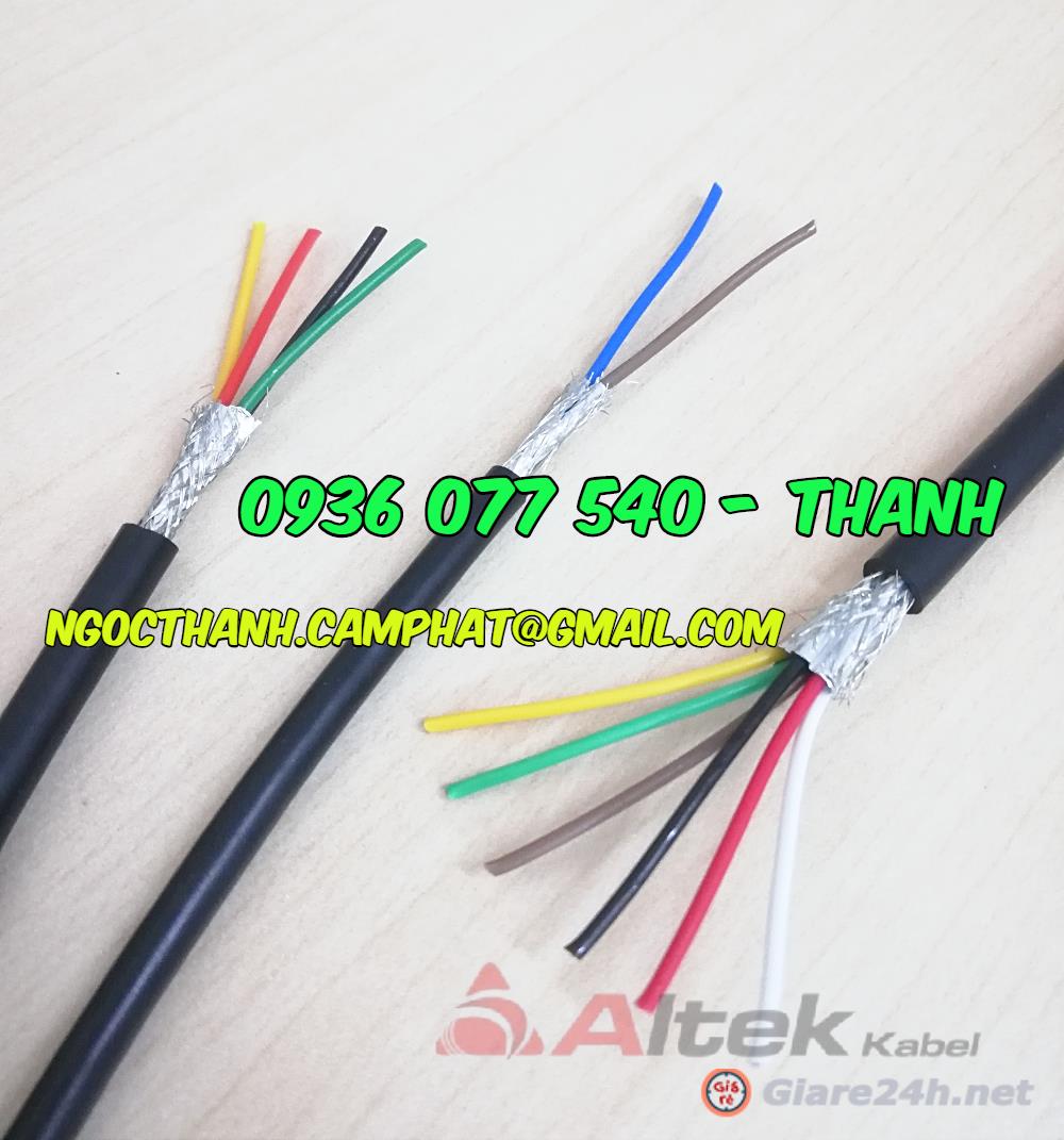 Cáp tín hiệu chống nhiễu Altek Kabel 6x0.22mm2