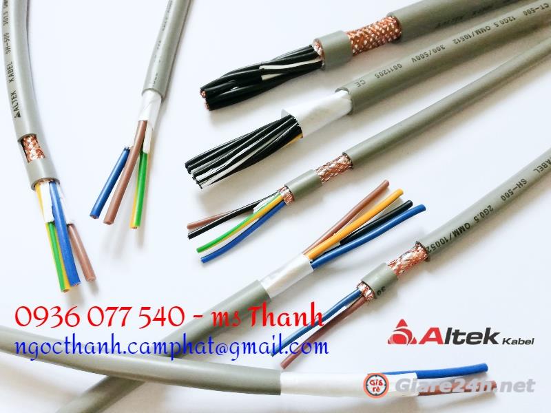 Cáp điiều khiển Altek kabel