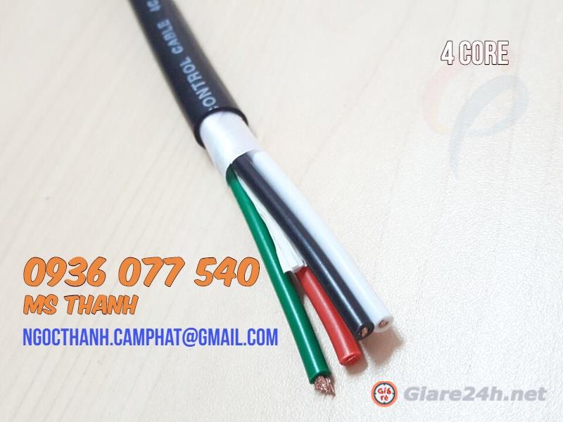 Cáp điều khiển Sangjin 4x0.5 mm2