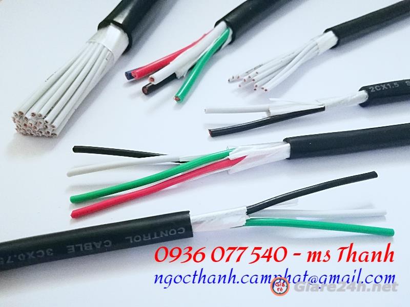 Cáp điều khiển CU/PVC/PVC, Sangjin control cable