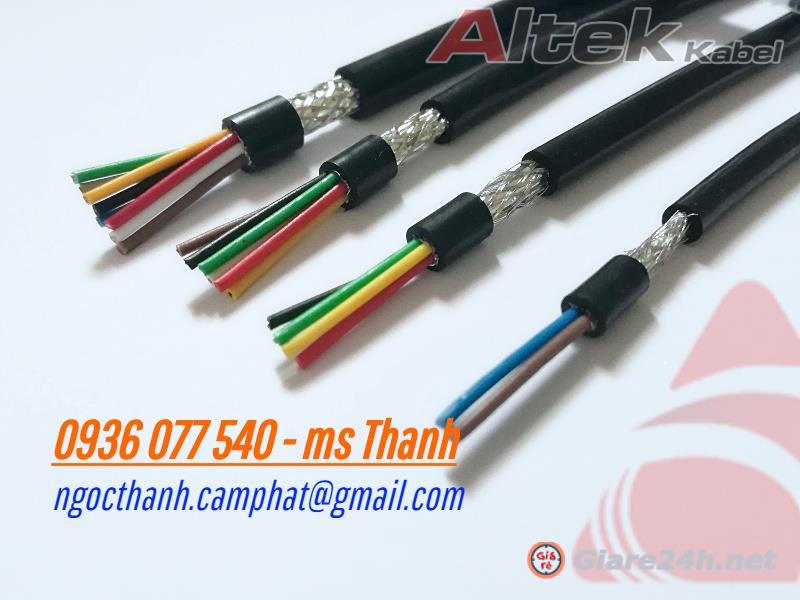 Cáp tín hiệu Altek Kabel 0.22MM2 có lưới chống nhiễu