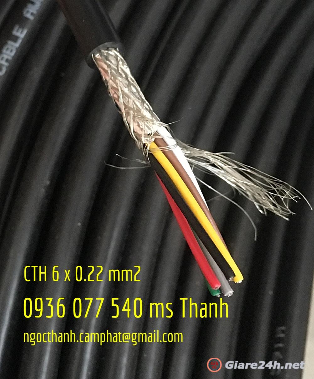 Cáp tín hiệu Altek Kabel 6x0.22 có lưới chống nhiễu