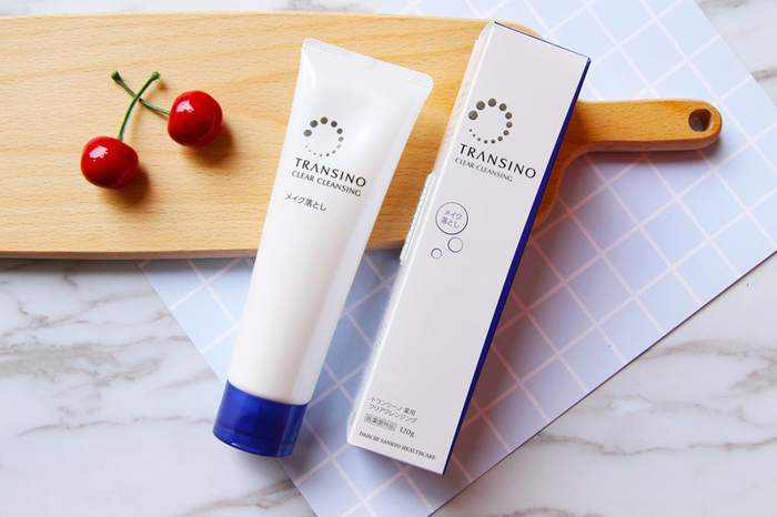 Kem tẩy trang làm trắng trị nám Transino Clear Cleansing 120g