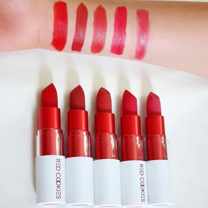 Son Thỏi Lì Mashmalow Power Lipstick Red Cookies